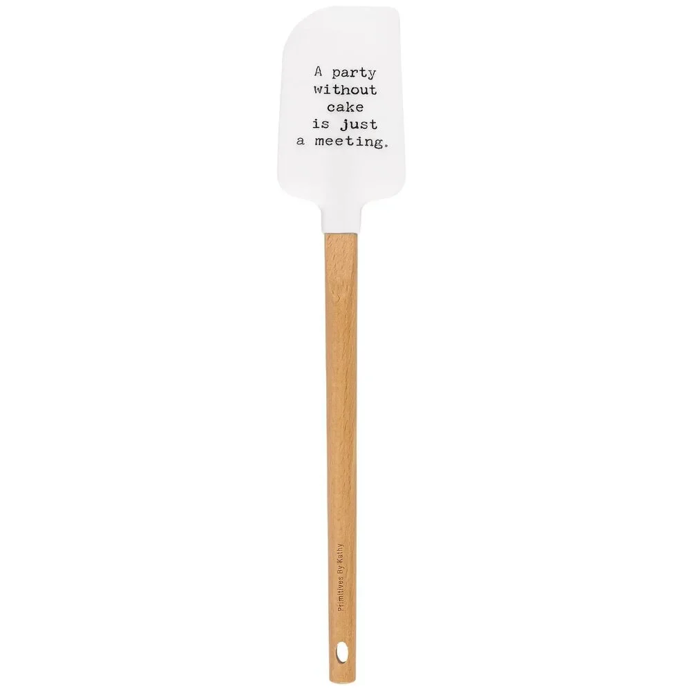 A Party Without Cake Is Just A Meeting Spatula | Funny Vintage Silicone Kitchen